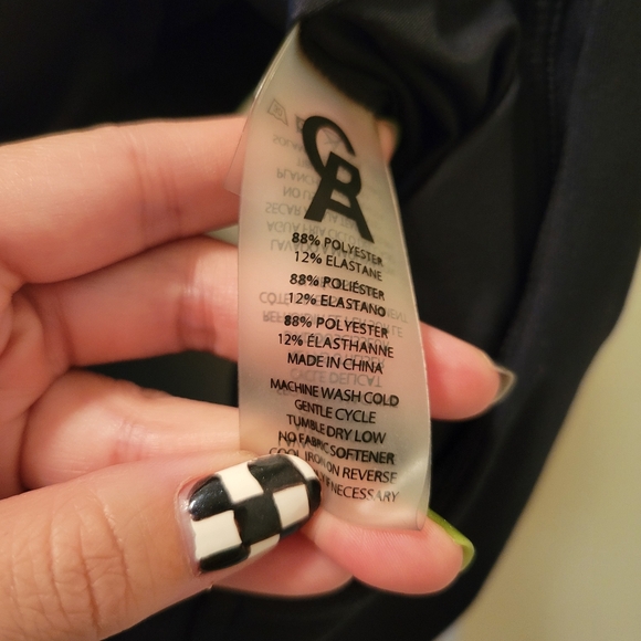 Good American Zip Bra Crop Top in Sz 3 or Large - Picture 4 of 8